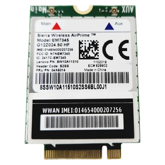 Lenovo Mobile Broadband 4G LTE WWAN For ThinkPad Notebooks EM7345 4XC0F46957