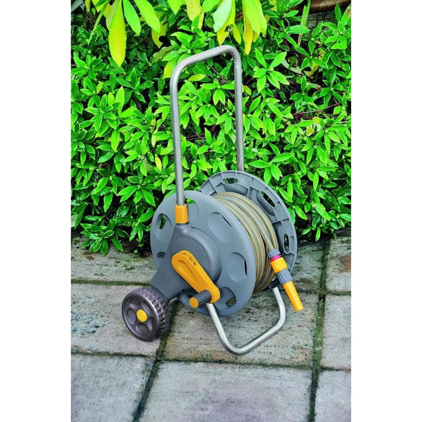 Hozelock 45m Hose Cart with 20m Hose & Connector Fitting Starter Pack