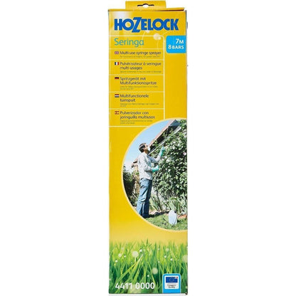 Hozelock Seringa Sprayer Trombone Pressure Water Sprayer with 10m Hose 4411