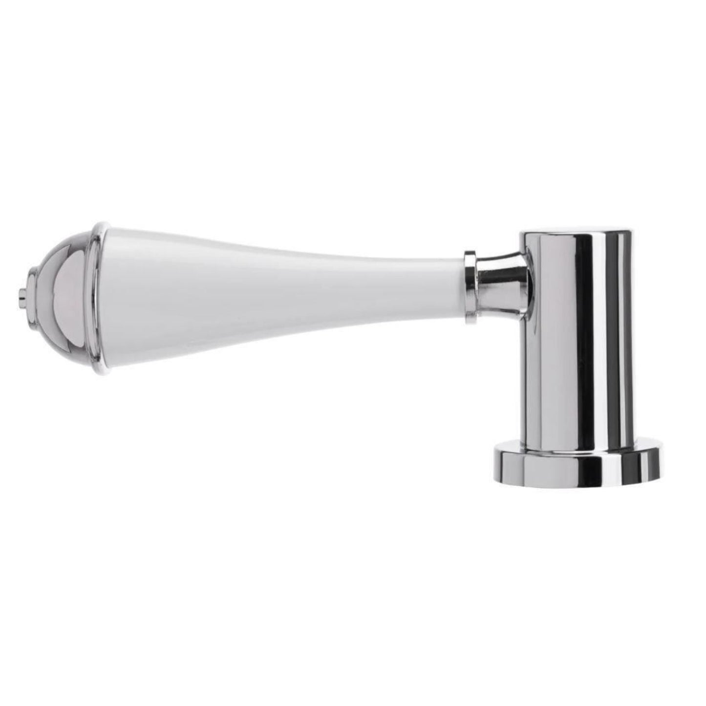 Croydex Classic Cistern Lever Fits all Standard Lever Cisterns White Chrome