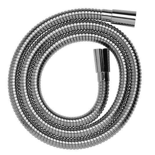 Croydex 1.5m to 2.1m Stainless Steel Reinforced Stretch Shower Hose - 11mm Bore