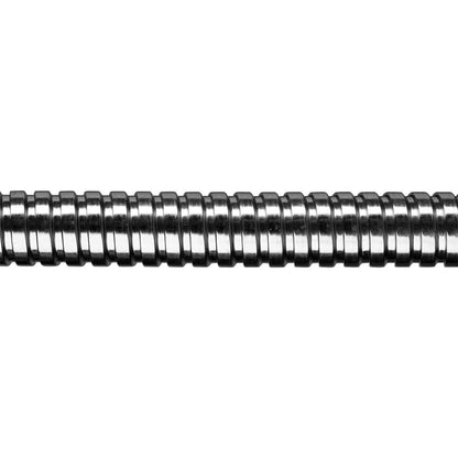 Croydex 1.5m to 2.1m Stainless Steel Reinforced Stretch Shower Hose - 11mm Bore