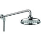 Croydex Traditional Rain Shower Head Arm & Hose 173mm Universal Connection
