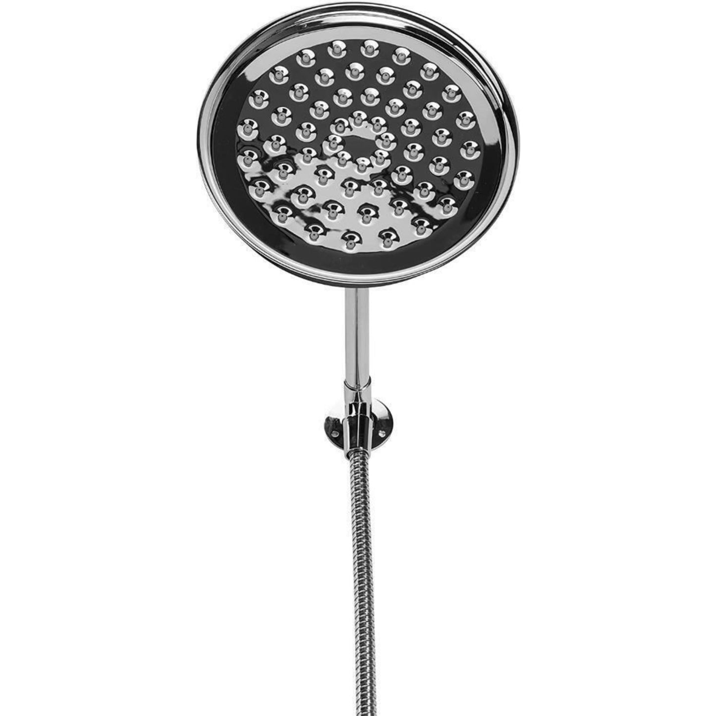 Croydex Traditional Rain Shower Head Arm & Hose 173mm Universal Connection