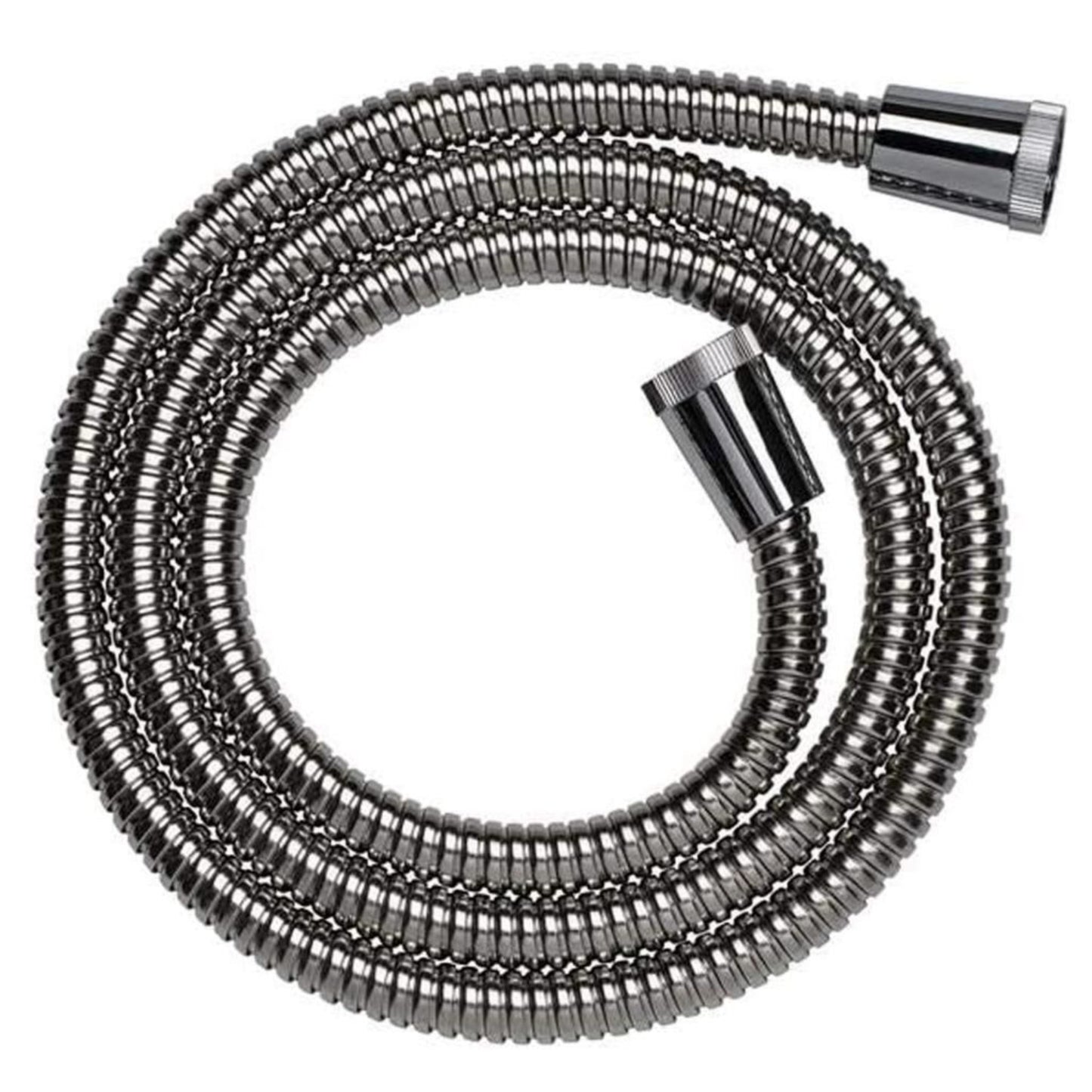 Croydex Chrome 1.5m Stainless Steel Reinforced Shower Hose - Standard Bore Size