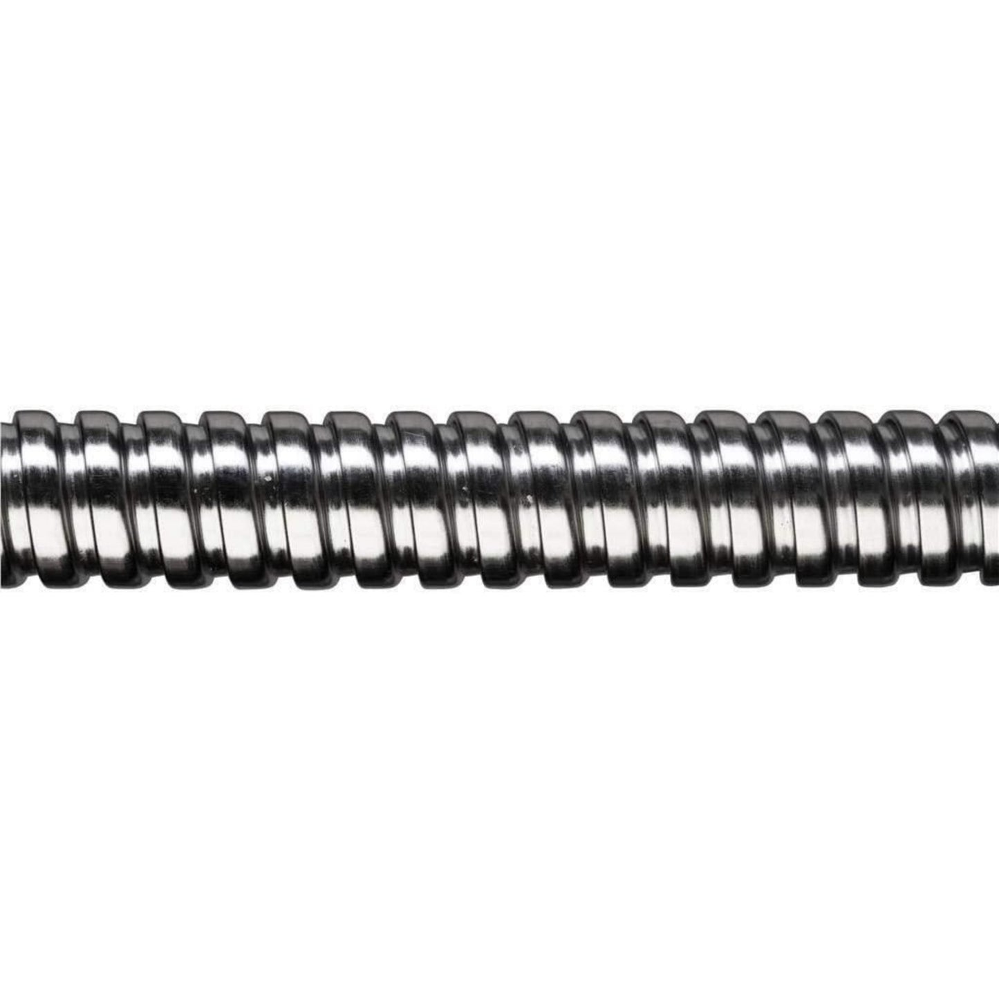 Croydex Chrome 1.5m Stainless Steel Reinforced Shower Hose - Standard Bore Size