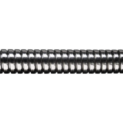 Croydex Chrome 1.5m Stainless Steel Reinforced Shower Hose - Standard Bore Size