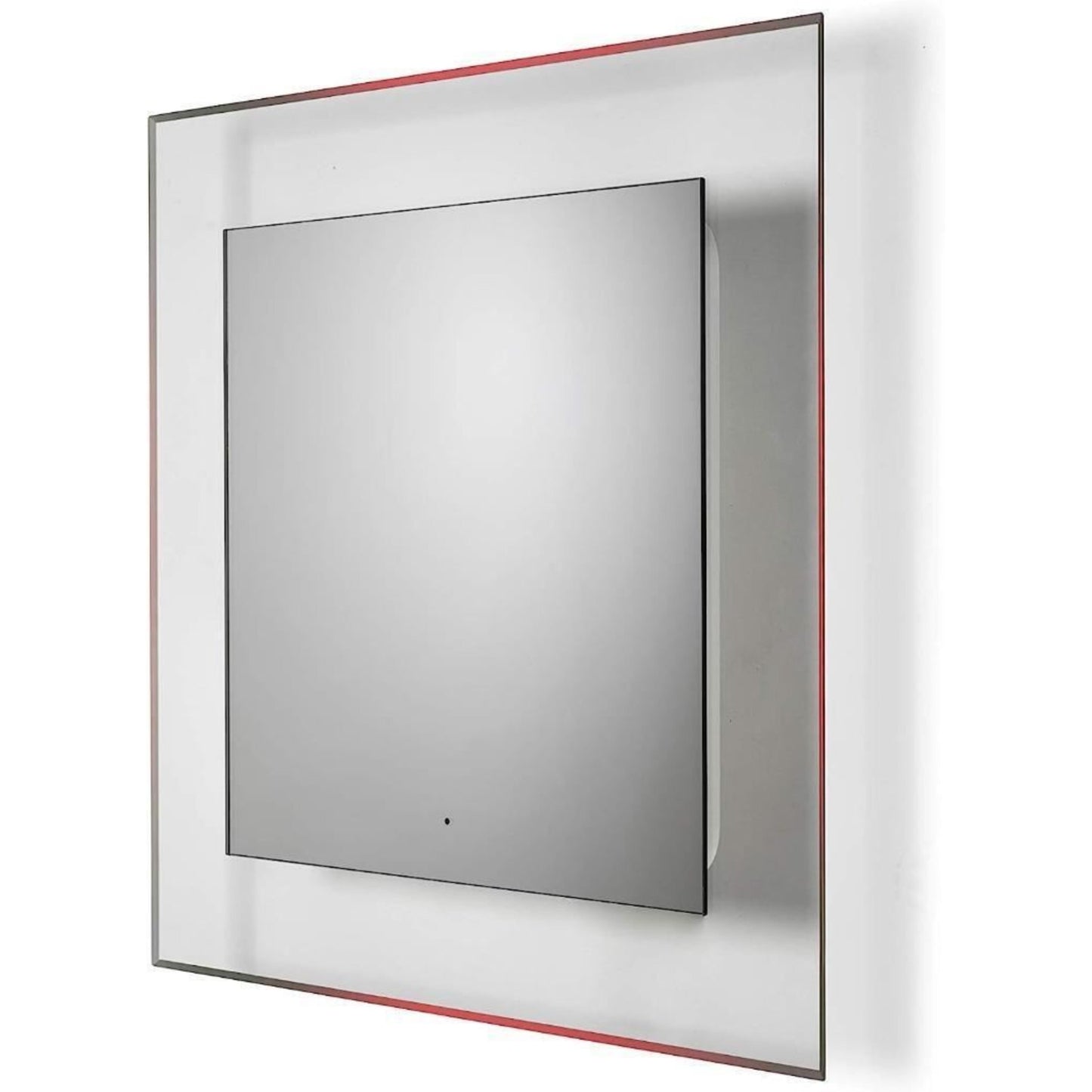 Croydex Oakley Colour Change Illuminated Mirror Hang 'N' Lock 700 x 700 x 45 mm