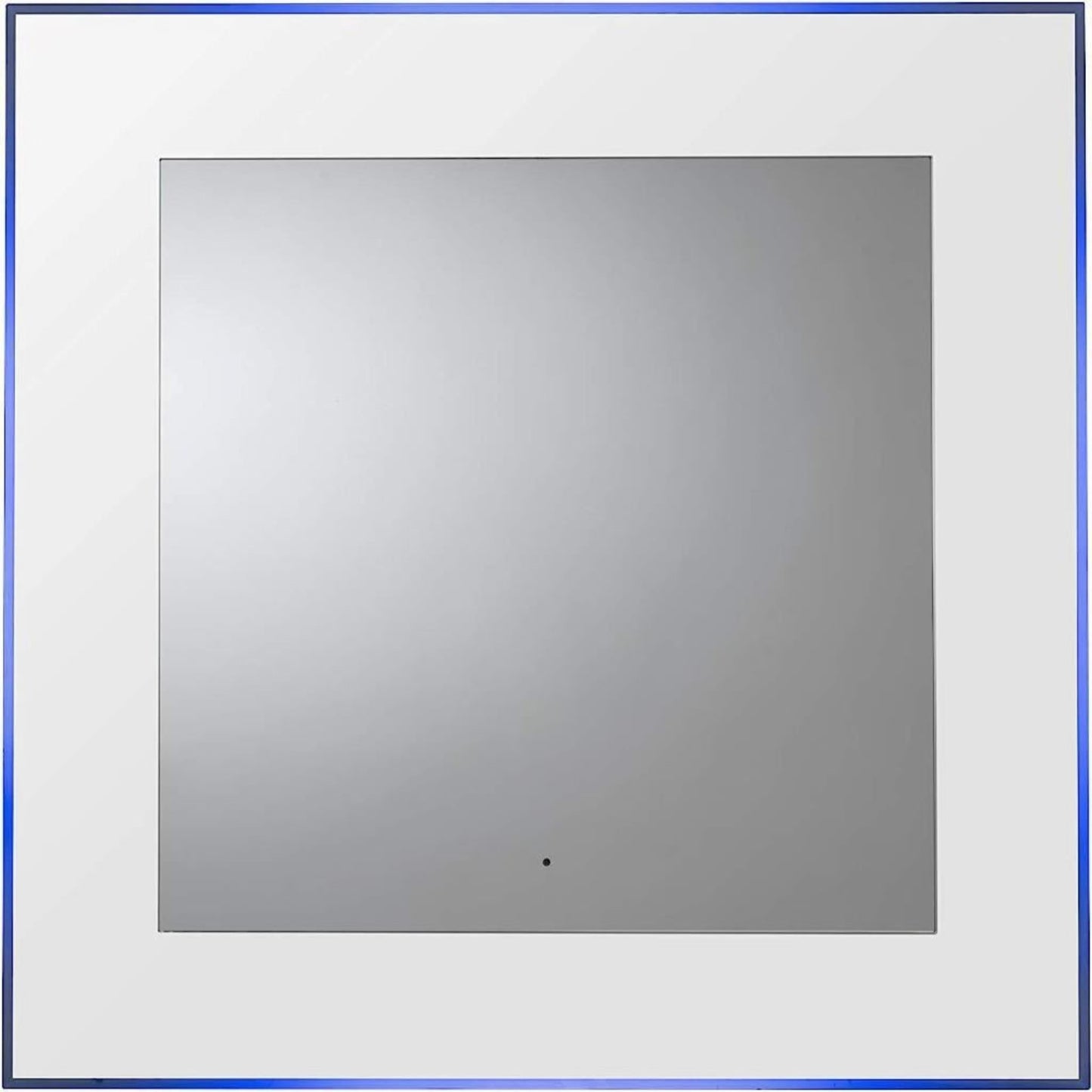 Croydex Oakley Colour Change Illuminated Mirror Hang 'N' Lock 700 x 700 x 45 mm