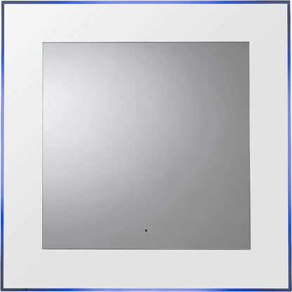 Croydex Oakley Colour Change Illuminated Mirror Hang 'N' Lock 700 x 700 x 45 mm