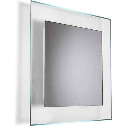 Croydex Oakley Colour Change Illuminated Mirror Hang 'N' Lock 700 x 700 x 45 mm