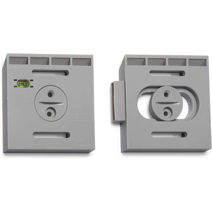 Croydex Rookley LED Illuminated Mirror Hang 'N' Lock Silver 700 x 500 x 30 mm
