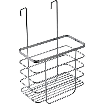 Croydex Chrome Shower Screen Caddy Bathroom Storage Basket Rust Free 37x25x13cm