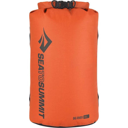 Sea to Summit 35 Litre Big River Dry Bag Durable Roll Top Dry Storage 420D Red