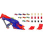 Nerf Nitro MotoFury Rapid Rally Includes 9 Cars + Ramps and Obstacles