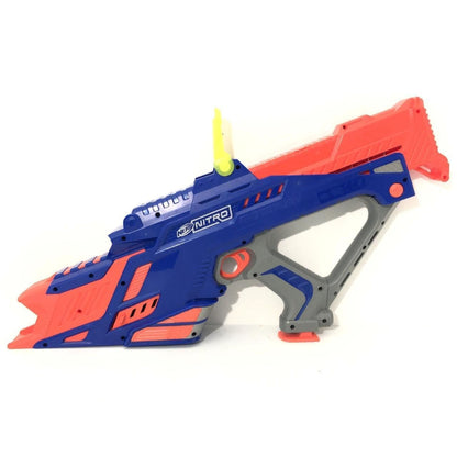 Nerf Nitro MotoFury Rapid Rally Includes 9 Cars + Ramps and Obstacles