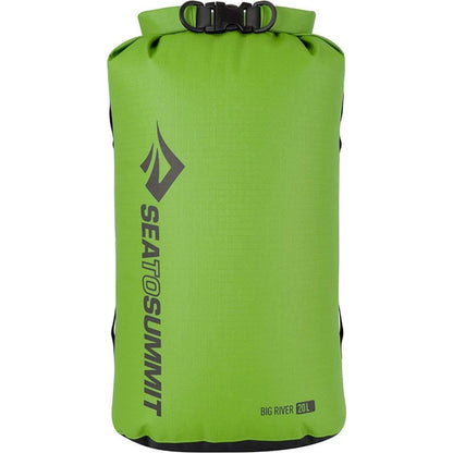 Sea to Summit 20 Litre Big River Dry Bag Durable Roll Top Dry Storage 420D Green