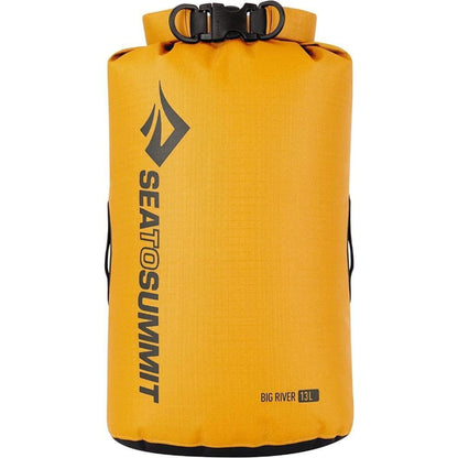 Sea to Summit 13 Lt Big River Dry Bag Durable Roll Top Dry Storage 420D Yellow