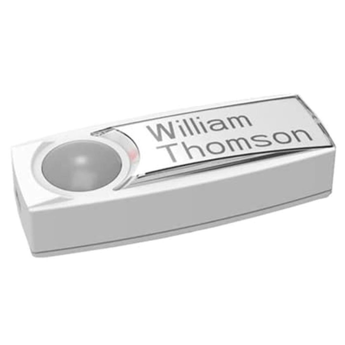 Byron Wireless Doorbell LED Light Plug-in EU 2 Pin Mains - 125m Range BY216FE