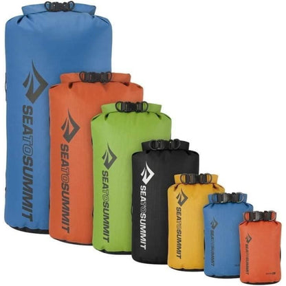 Sea to Summit 20 Lt Big River Dry Bag Durable Roll Top Dry Storage 420D Yellow