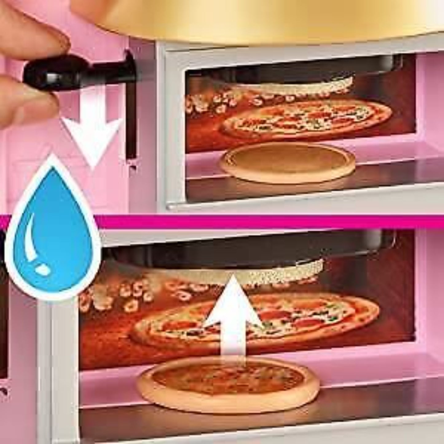 Barbie Cook n Grill Restaurant Playset and Barbie Doll 30 Pieces & 6 Play Areas