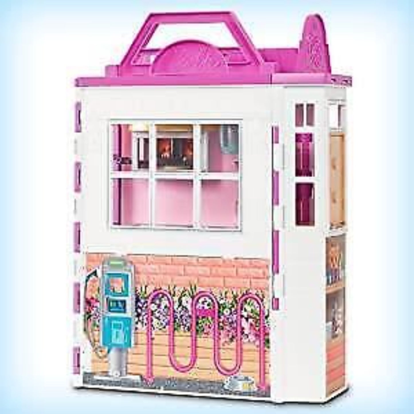 Barbie Cook n Grill Restaurant Playset and Barbie Doll 30 Pieces & 6 Play Areas