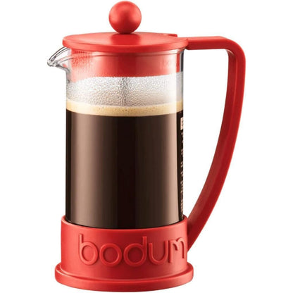 Bodum Brazil French Press Coffee Maker Cafetiere 8 Cup 1.0L 34oz Red