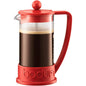 Bodum Brazil French Press Coffee Maker Cafetiere 8 Cup 1.0L 34oz Red