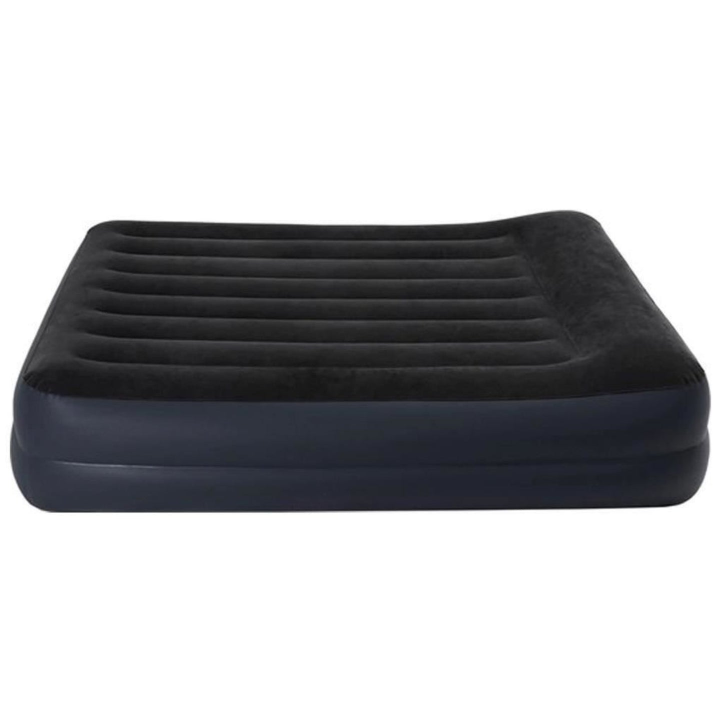 Intex Queen Deluxe Plus Pillow Rest Air Bed with Built in Pump 152 x 203 x 42 cm