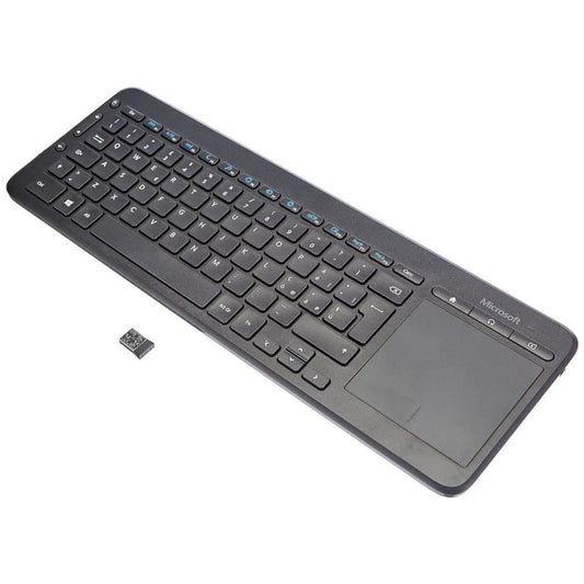 Microsoft Wireless All In One Media Keyboard with Touchpad Italian QWERTY Layout