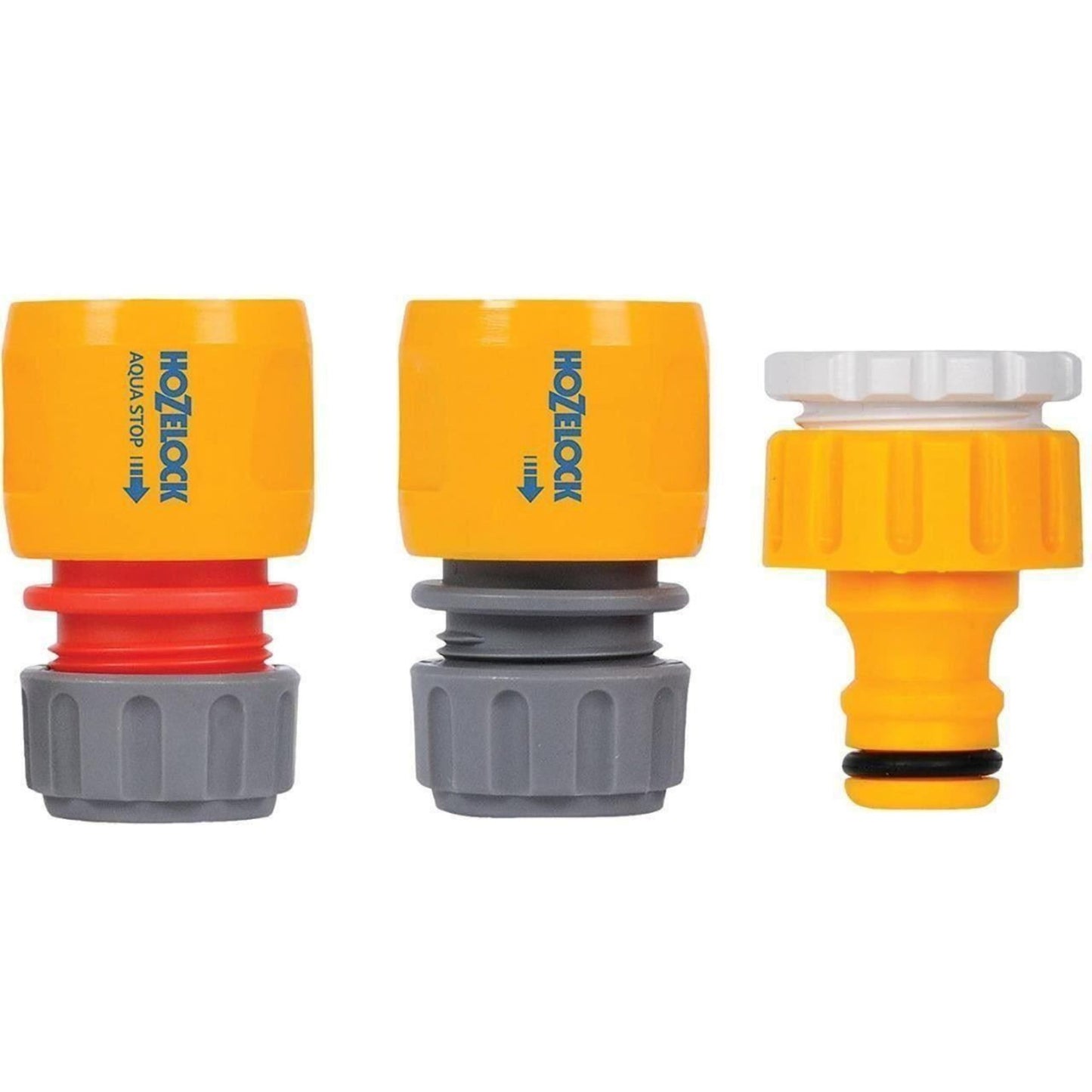 HOZELOCK Starter 15m Hose 12,5mm with Connectors and Spay Nozzle UV Resistant