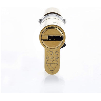 Yale Platinum 3 Star Single Euro Thumbturn Cylinder lock 40/40 80mm B-YS3-4040BT