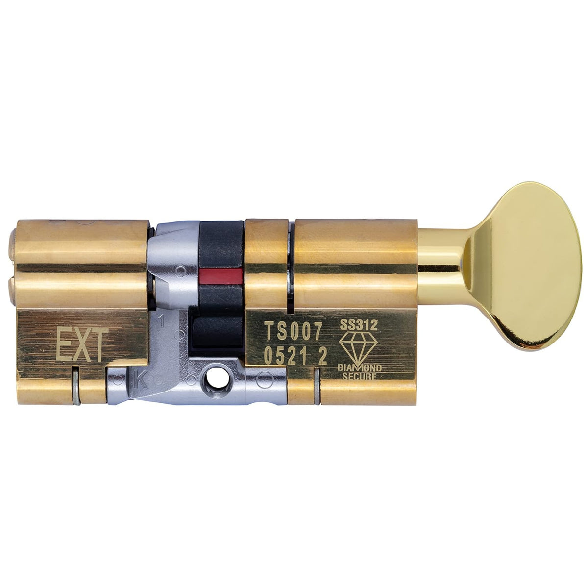 Yale Platinum 3 Star Single Euro Thumbturn Cylinder lock 40/40 80mm B-YS3-4040BT
