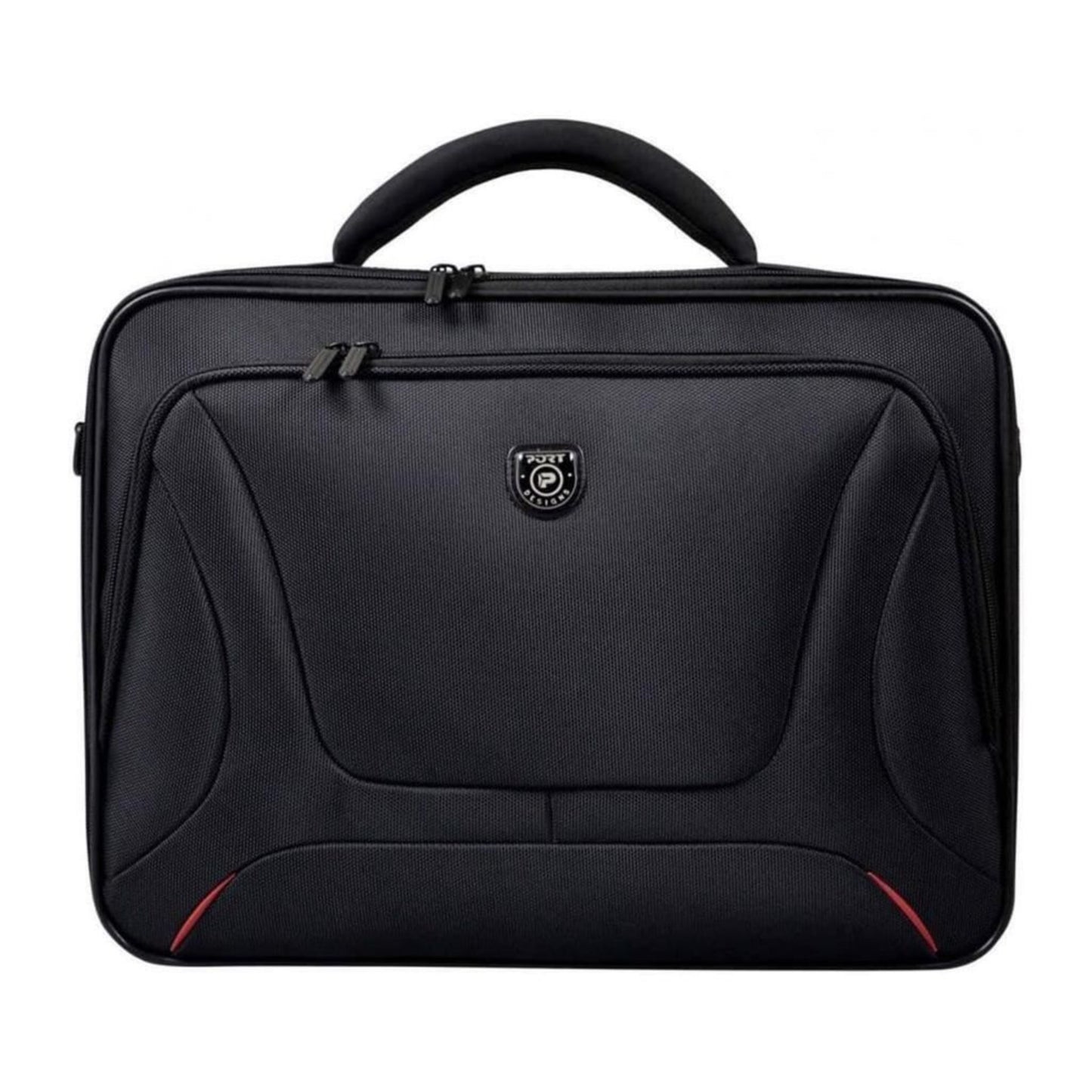 Port Designs Clamshell Laptop Business Briefcase Bag 15" Black 160512
