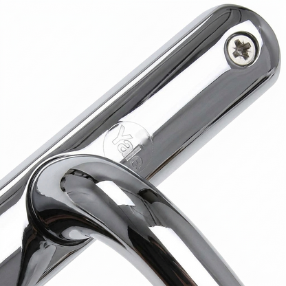 Yale Superior Door Handle Standard Security for PVCu Doors 92 mm/215 mm Polished Chrome