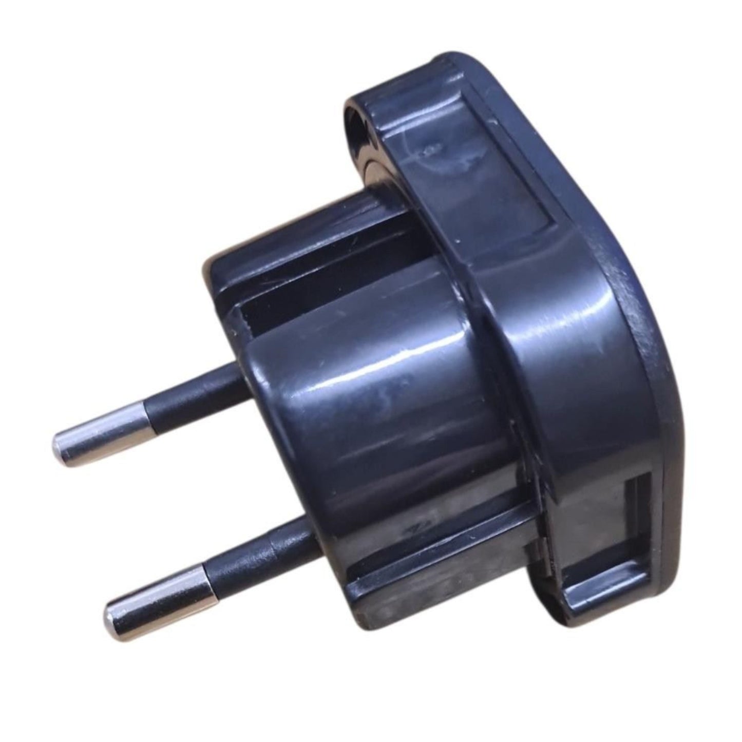 PowerConnect Euro Transformer UK Converter 3 Pin to European 2 Pin Plug with Safety Shutter