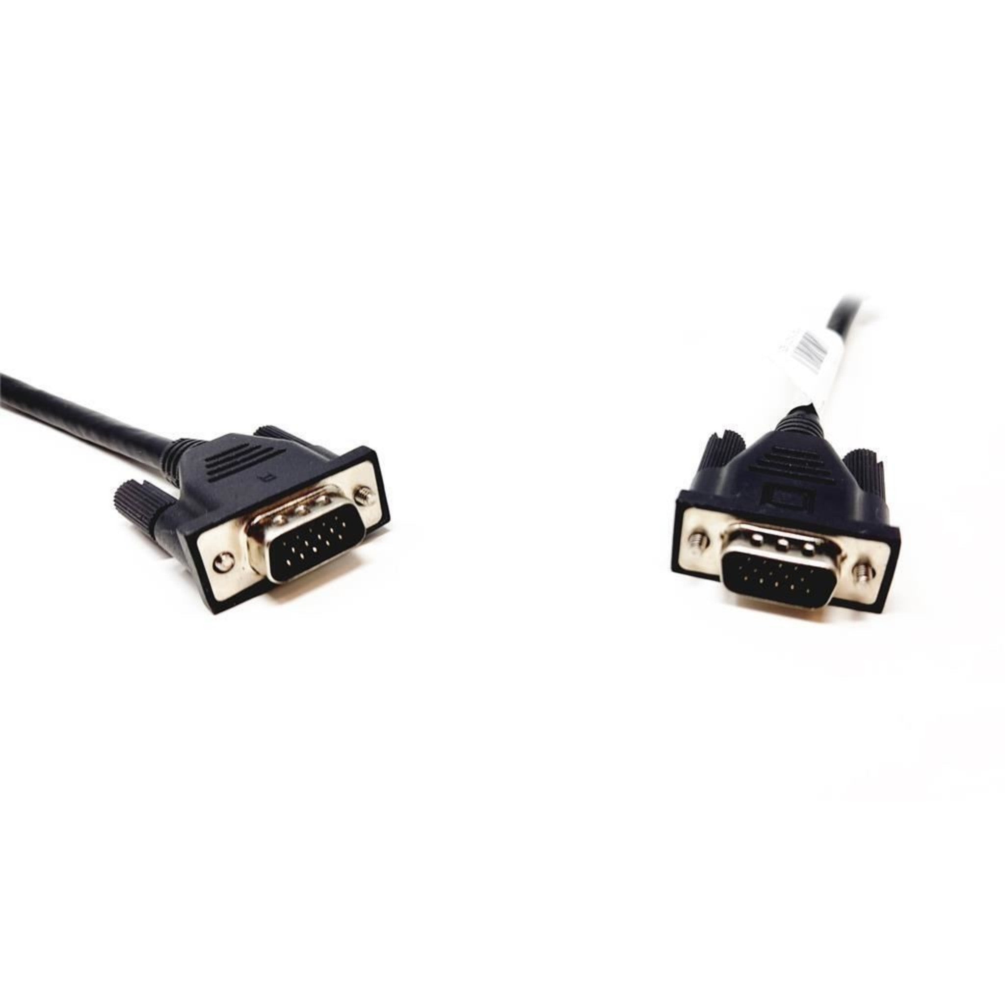 Dell 1.8M VGA To VGA 15 Pin Computer Monitor Display Cable Black ...