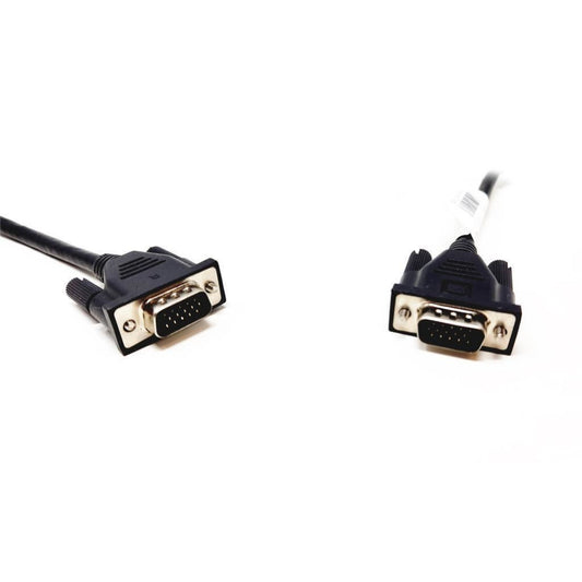 Dell 1.8M VGA To VGA 15 Pin Computer Monitor Display Cable Black