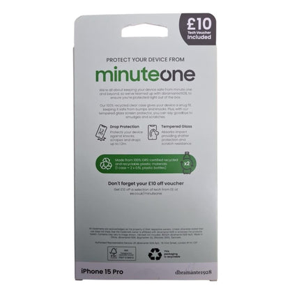 dbramante1928 iPhone 15 Pro Case and Screen Protector Plus £10 EE Discount