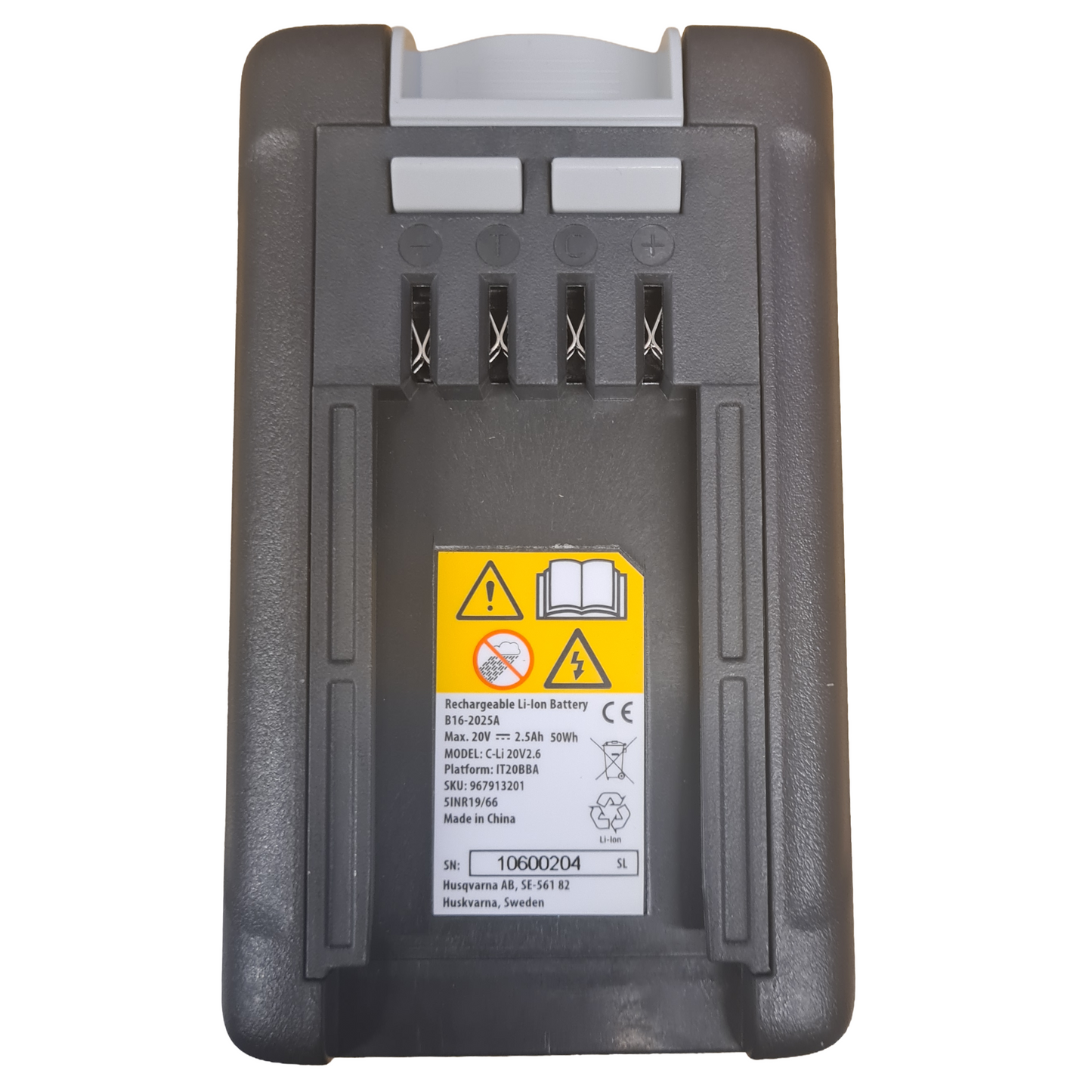 Flymo C-Li C-Link Series 20v Battery 2.5Ah Li-Ion Rechargeable Battery 967913201