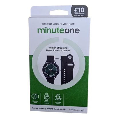 dbramante1928 Samsung Watch 6 Strap 47mm Screen Protector Plus £10 EE Discount