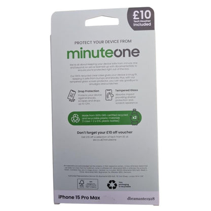 dbramante1928 iPhone 15 Pro Max Case and Screen Protector Plus £10 EE Discount