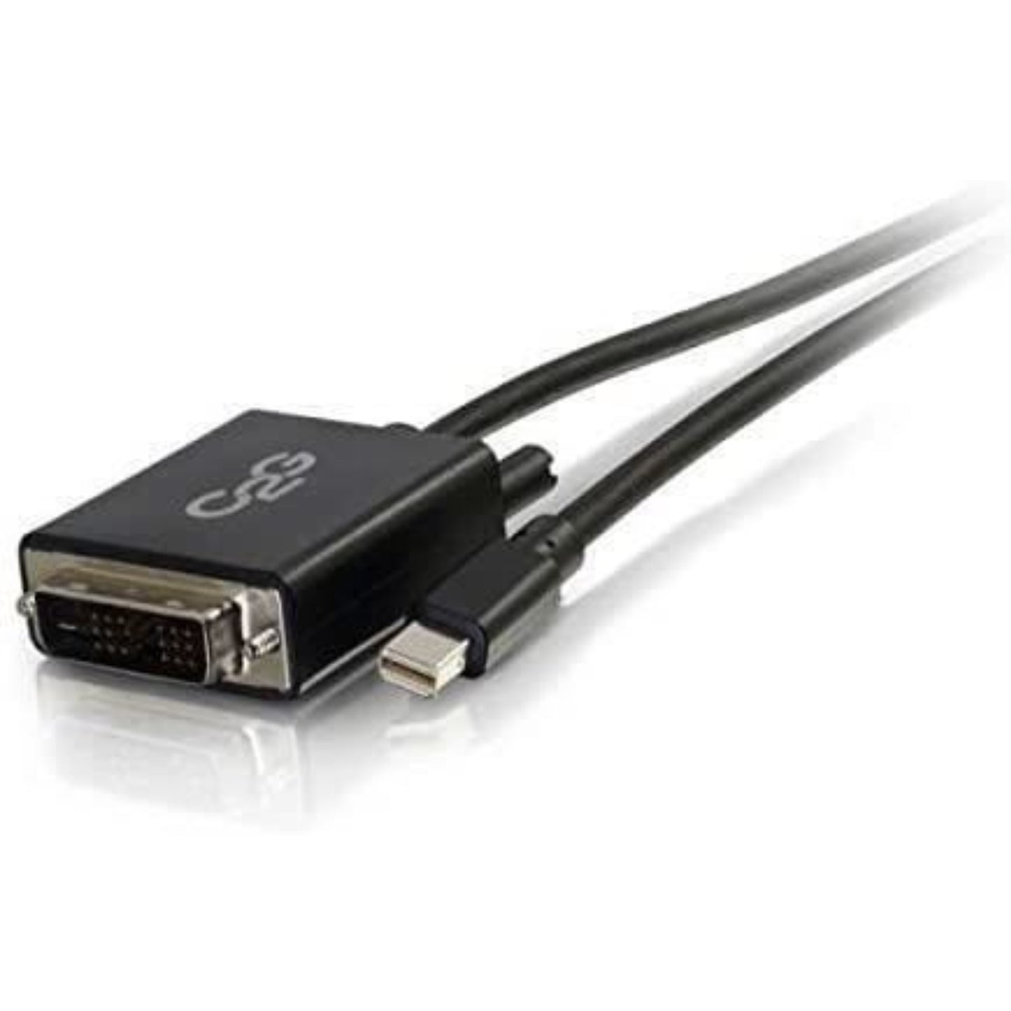 C2G 2m Mini DisplayPort Male to Single Link DVI-D Male Adapter Black 84335