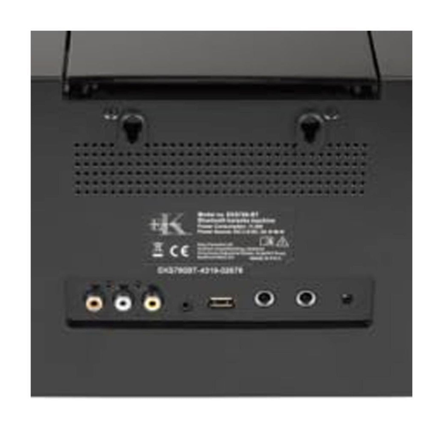 Easy Karaoke Bluetooth CD+G Karaoke Disco Party Machine with Light Effects
