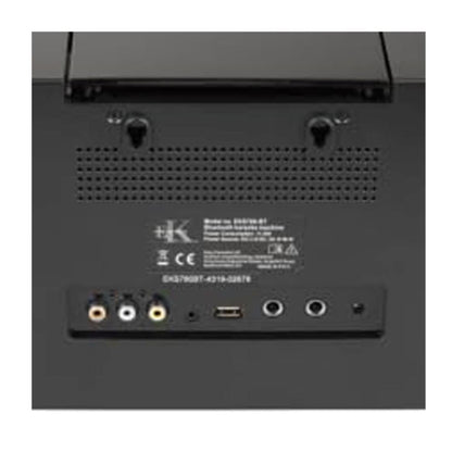 Easy Karaoke Bluetooth CD+G Karaoke Disco Party Machine with Light Effects