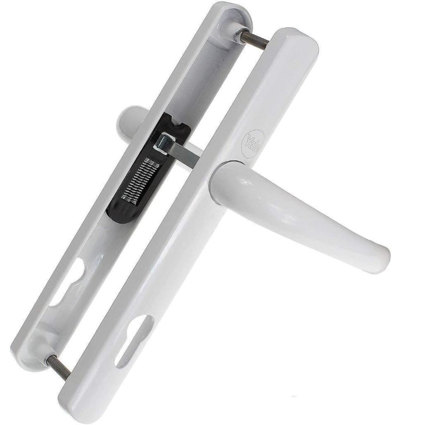 Yale Superior Door Handle Standard Security for PVCu Doors 92 mm/215 mm White