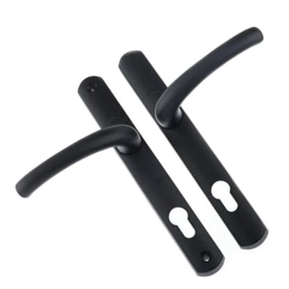 Yale Superior Door Handle Standard Security for PVCu Doors 92 mm/215 mm Black