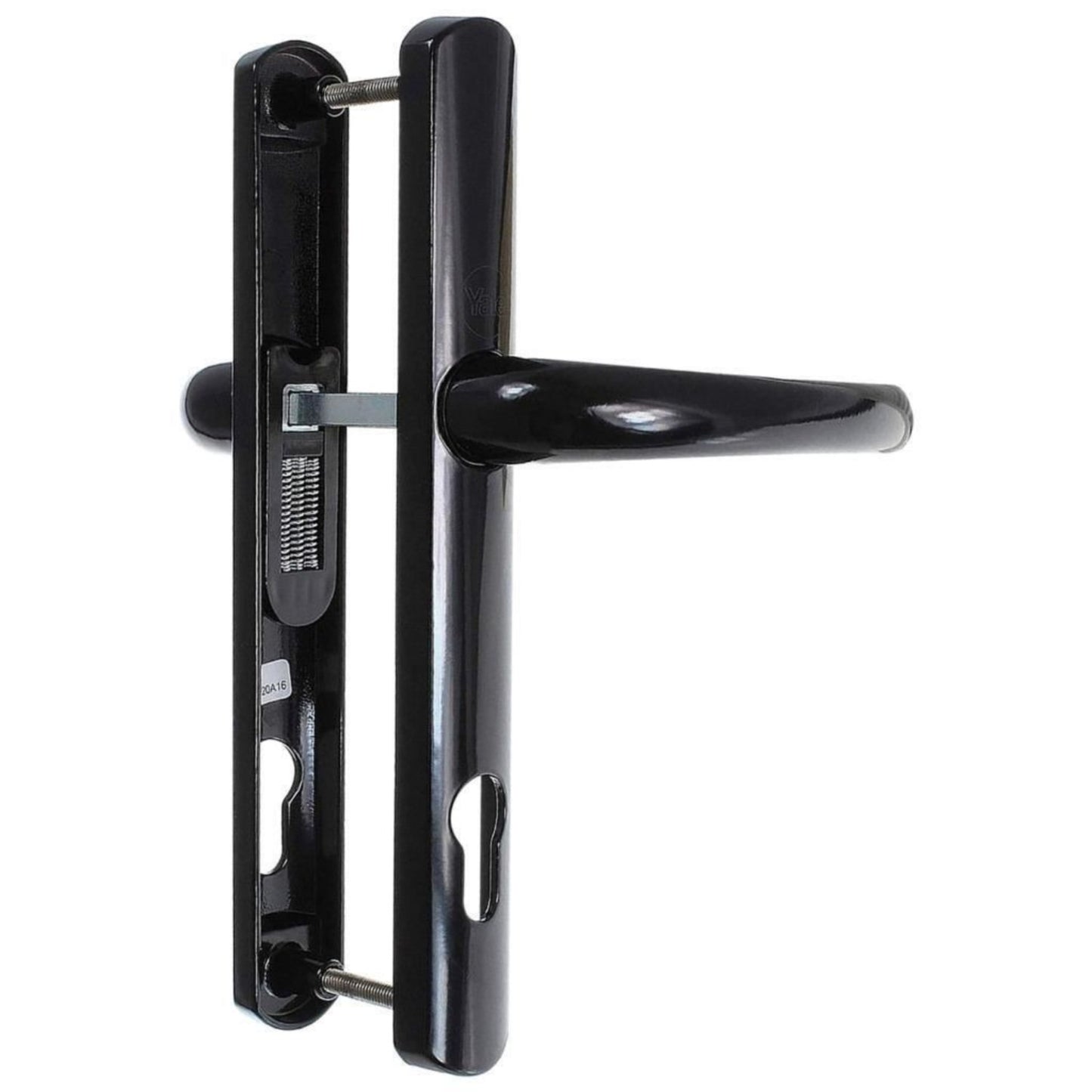 Yale Superior Door Handle Standard Security for PVCu Doors 92 mm/215 mm Black