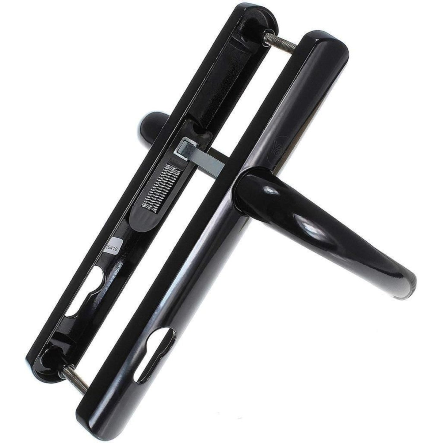 Yale Superior Door Handle Standard Security for PVCu Doors 92 mm/215 mm Black