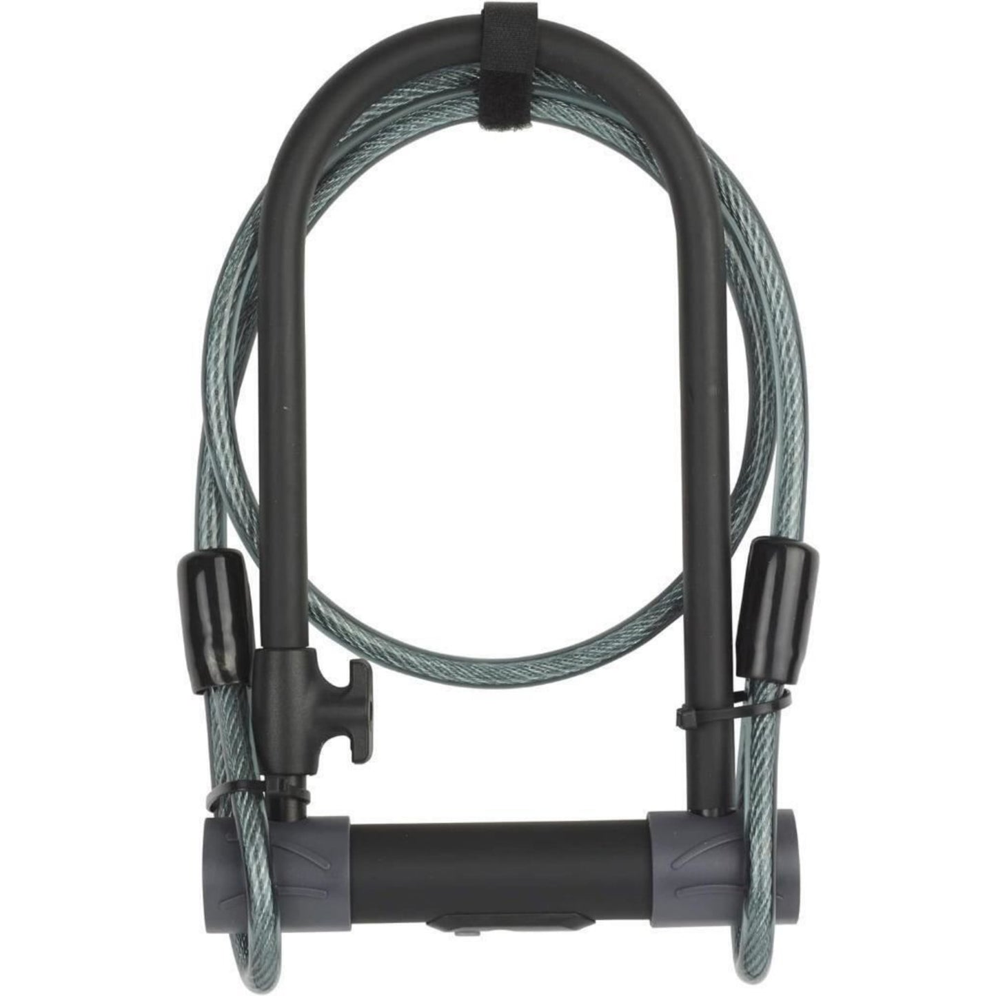 Yale Bike D Lock with Cable 230x115mm High Security 4 Laser Cut Keys Anti Drill